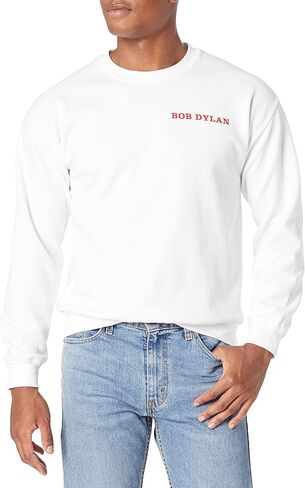 Bob Dylan Men's Standard HWY 61 Crew Sweat in Saudi Arabia