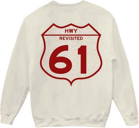 Bob Dylan Men's Standard HWY 61 Crew Sweat in Saudi Arabia