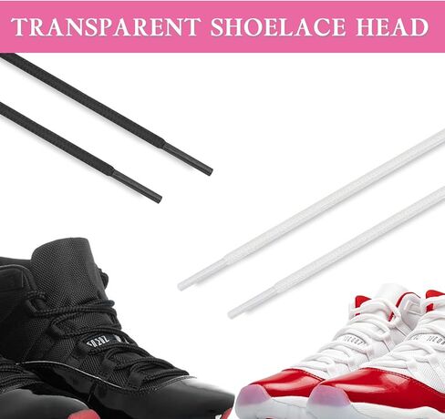 أربطة أحذية سميكة مستديرة 1/4 بوصة (6 مم) لجوردان 11 أحذية رياضية، أربطة بديلة لأحذية رياضية لأحذية كرة السلة وأحذية التنس والجري ذات القمم العالية (أحمر، 63 بوصة/160 سم) in Kuwait