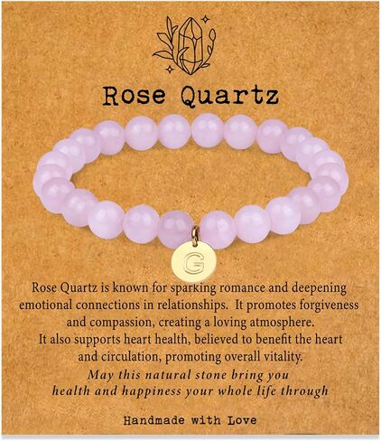 Stone Beaded Bracelets for Women Men: Healing Crystal bead Bracelet Amethyst Bracelet Jewelry Natural Stone Beaded Stretch Bracelets for Woman Gifts Stress Anxiety Bracelet Purple Gemstone Bracelet in Saudi Arabia