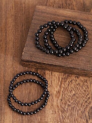 Sacina Imitation-Pearl Stretchable Bracelets, Beaded Bracelet for Women, Christmas Jewelry Gift in Saudi Arabia