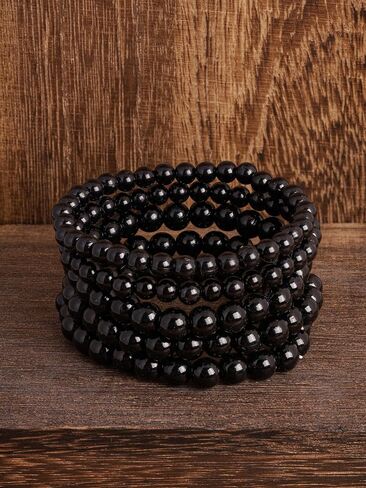 Sacina Imitation-Pearl Stretchable Bracelets, Beaded Bracelet for Women, Christmas Jewelry Gift in Saudi Arabia