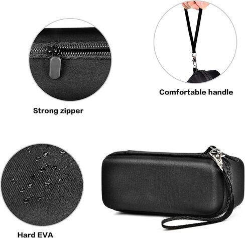 حافظة لمنفاخ الإطارات المحمول، ضاغط هواء صغير بقوة 120 رطل لكل بوصة مربعة، حامل تخزين لنفخ إطارات الدراجة لـ UABRLA/لـ Acpatur/لـ Woowind LP1/ لـ Powools، صندوق منظم خرطوم أنبوب الهواء (حقيبة فقط) in Kuwait