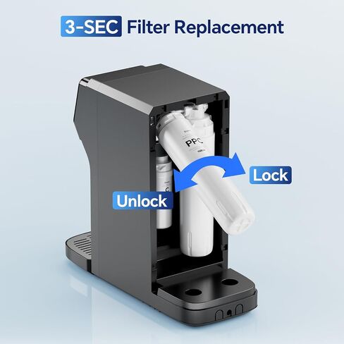 RT1-C Filter, Replacement for T1 Countertop Reverse Osmosis Water Filter, 6-12 Month Lifetime in Saudi Arabia