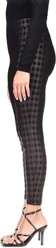 Sanctuary Runway Ponte Leggings with Functional Pockets - Rayon-Blend Construction - Allover Plaid Print in Saudi Arabia