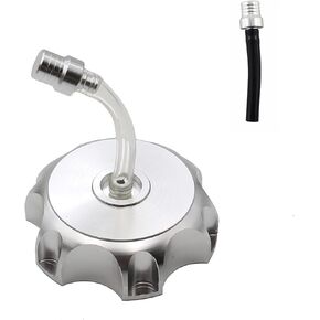 CNC Aluminum Gas Fuel Tank Cap With Breather Valve for 50cc 90cc 110cc 150cc Pit Dirt Bike Motorcycle Gold