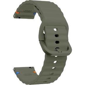 Soft Silicone Watch Band 22mm 20mm Quick Release Watch Strap for Women Men, Breathable Sport Smart Watch Band 22mm 20mm