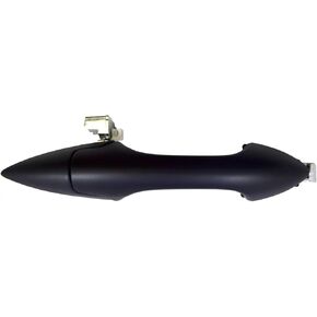 PT Auto Warehouse HO-3615P-RR - Outside Exterior Outer Sliding Door Handle, Primed Black - Passenger Side Rear (Replaces 72640-SHJ-A11, 72640SHJA11)