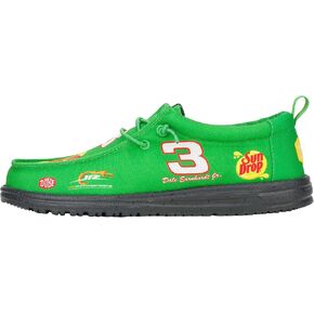 HEYDUDE X NASCAR, Men's Slip-on Loafers, Comfortable & Light-Weight
