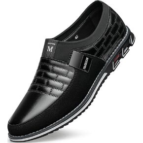 Men's Dress Shoes Comfort Sofft Premium Leather Fashion Casual Loafers Business Office Oxford Working Driving Walking Dress Sneakers Shoe