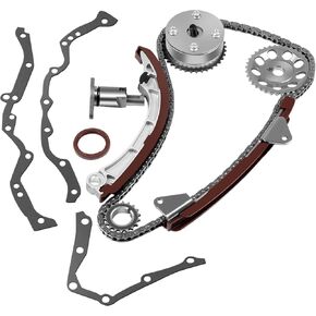 SCITOO Engine Timing Chain Kit - 13050-22011, 13050-0D010, 13540-22022, IF-94200SA, 13540-22022, TK1030-VVTWPOP, ETCK-GM-007, 12633451, 9-0753S,Fit For Toyota Corolla Matrix Celica MR2 Spyder 1.8L
