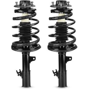 Front Complete Strut Coil Springs Shock Absorber for 97-01 Toyota Camry 2.2L CE/LE/XLE, 99-01 Solara SE 2.2L, 02-03 Toyota Solara 2.4L Replace for 171678 171679