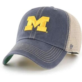 '47 MLB Trawler Mesh Clean Up Adjustable Hat, Adult One Size Fits All (Kansas City Royals Blue)