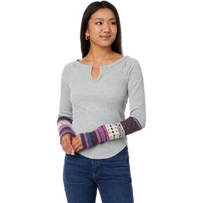 Free People Cozy Craft Cuff Heather Grey Combo SM (Women's 4-6)