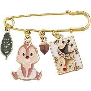 KEYCHIN Chip And Dale Fans Brooch Squirrel Chip Fans Gifts Squirrel Dale Jewelry Chip Dale Enamel Pin