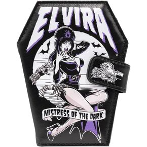 kreepsville 666 Elvira Mistress of the Dark Monsters Hands Pin Up Gothic Coffin Wallet