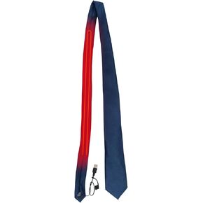 Heated mens ties in winter blue ties for men for business and wedding dark blue necktie