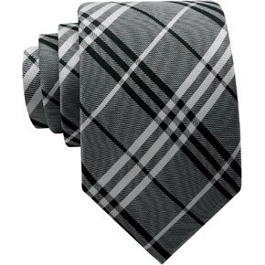 Striped Plaid Ties for Men, 3.15" Classic Mens Neck Tie for Party Meeting Lecture Dinner Business School Wedding