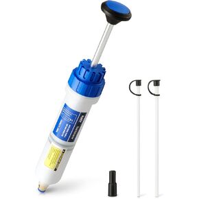 OMT 200mL Manual Fluid Extractor and Filler, Syringe Style Pump for Power Steering Transmission Gear Oil & Brake Fluid Changes, Hand Vacuum Pump for ATV Boat Automotive Fluid Extraction in Saudi Arabia
