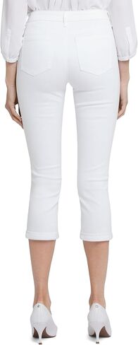 NYDJ Chloe Capri Jeans in Optic White in Saudi Arabia