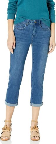 NYDJ Chloe Capri Jeans in Optic White in Saudi Arabia
