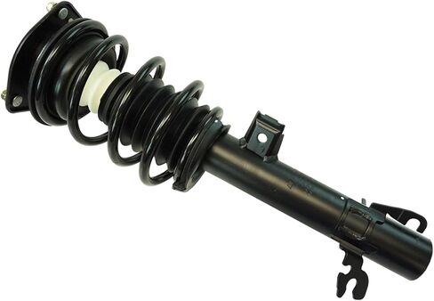 TRQ Front and Rear Complete Strut Assembly & Shock Absorber Kit Complete Strut & Coil Spring Assembly Shock & Spring Strut Assembly Compatible with 2007-2013 Mini Cooper in Saudi Arabia