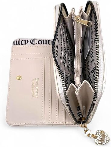 Juicy Couture Women's Multi-Compartment Wallet (Dusty Blush Vinyl) (Dusty Blush JC) in Saudi Arabia