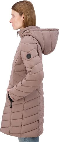 Nautica Coat Hooded Puffer for Women-Midweight Jacket (XXS-XXL) in Saudi Arabia