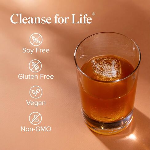 Isagenix Cleanse for Life - Detox System Support with Vitamins & Minerals - Support Healthy Metabolism with Antioxidant Supplement - Gluten & Soy Free Cleanse Drink - Peach Mango, 32 Oz in Kuwait