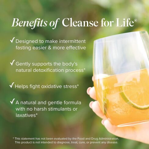 Isagenix Cleanse for Life - Detox System Support with Vitamins & Minerals - Support Healthy Metabolism with Antioxidant Supplement - Gluten & Soy Free Cleanse Drink - Peach Mango, 32 Oz in Kuwait