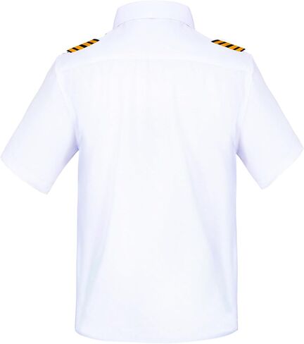 Kids Yacht Captain Sailor Costume for Boys Shirt Hat Accessories 6 Pcs Set Party Cosplay 2-12Years in Kuwait