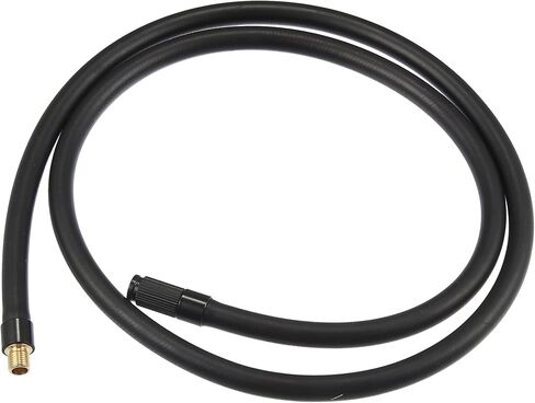 X AUTOHAUX 1 متر منفاخ الإطارات الملولب تمديد خرطوم تشاك محول مضخة الهواء أنبوب صمام الإطارات اتصال الأنابيب لسيارة شاحنة دراجة MTB النحاس المطاط in Saudi Arabia