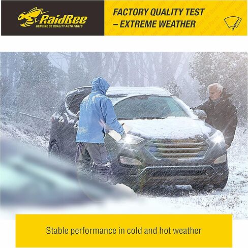 Wiper Blades 20 Inch + 18 Inch Pack of 2 All-Seasons Automotive Replacement Windshield Wiper Blades For My Car, Compatible for Escape 07-04, Corolla 02-99 + More, Easy To Install in Kuwait