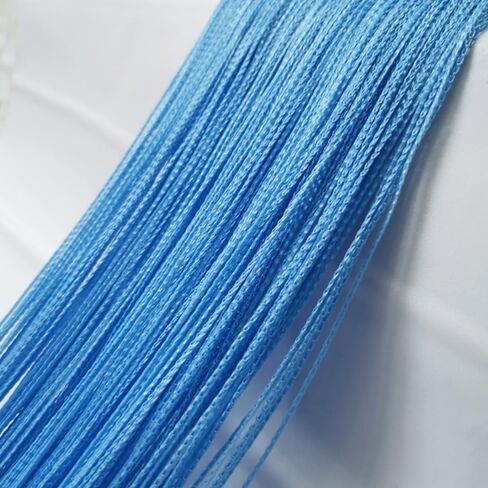 ave سبليت 2pack المداخل باب سلسلة الستار 100X200cm لوحة الحائط هامش نافذة غرفة أعمى مقسم شرابة الشاشة للحزب ديكور المنزل الزفاف (7 الملونة 2pack) in Kuwait