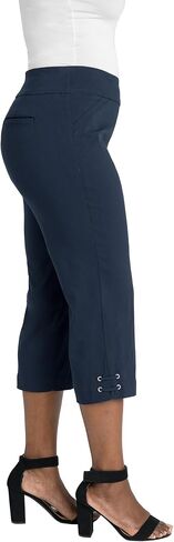 Briggs New York Women's Pull on Lace Up Hem Capri in Kuwait