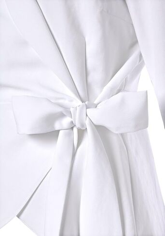 LASCANA Women's Lapel Wrap Blouse - Stylish V-Neck Long Sleeve Top for Casual & Office Wear in Kuwait
