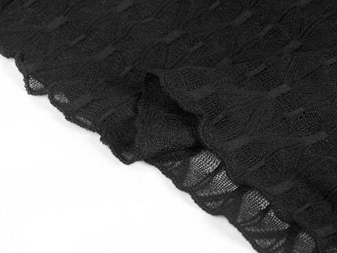 miduo Womens Mesh Sheer Lace Layering Top Mock Neck Long Sleeve See Through Shirt Blouses Tops in Kuwait