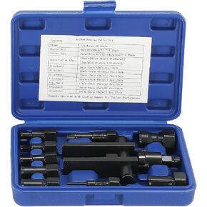 maXpeedingrods Wheel Bearing Removal Installer Tool for Harley Davidson 2000+, VT102 Motorcycle Wheel Bearing Puller Tool Kit for 0.75" 1" 25mm Bearings,11 Pcs