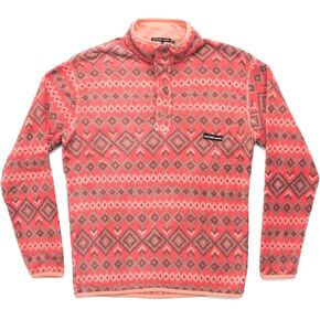 Southern Marsh Pisgah Aztec Pullover Washed Red Medium