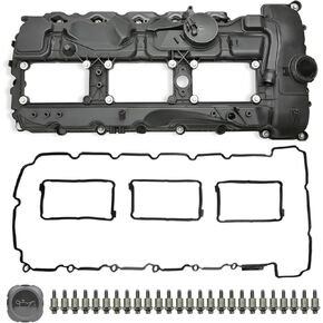 Engine N55B30 Parts Valve Cover Compatible with BMW 135i 135is m135i m235i 335i 435i 535i 640i 740i X1 X3 X4 X5 X6 M2 2009-2018 3.0L