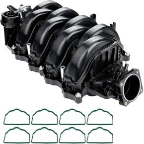Engine Intake Manifold Compatible with Ford F-150 5.0L V8 2015-2017 Replacement for FL3Z-9424-J FL3Z-9424-F