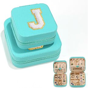 Parima Birthday Gifts for Women -2 Pieces Travel Jewelry Case Set, Travel Gifts Friend Gifts for Women Personalized Gifts Unique Gifts Christmas Gifts for Women Personalized Jewelry Boxes for Women
