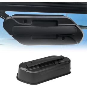 POETRYXIAO Trunk Rear Window Grip Handle for 2018-2024 Jeep Wrangler JL,Rear Door Glass for Jeep Wrangler 4xe Trunk Handle Accessories