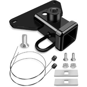 Class 3 Trailer Hitch Receiver Compatible with Jeep Gladiator JT Pickup Truck 2020-2023 Replace 13434, 2 Inch Tow Trailer Rear Bumper Hitch with Bolts Black Rust Resistant Powder Coating