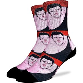 Good Luck Sock Men's Andre the Giant Socks, Adult