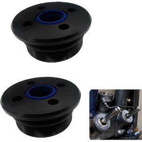2PCS Trim Cylinder End Cap 48630-96J00,Fit for Honda Suzuki Yamaha 2 & 4 Stroke 115-300 HP, Replace For 48630-96J01 48630-96J02 48630-96J03 64E-43821-01-00,Trim Cylinder Cap With Seals & O-ring