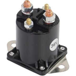 36 Volt Electric Golf Cart Solenoid Compatible with Club Car DS Golf Cart 4 Terminal Solenoid 1976-1998, Replaces OEM# 8016