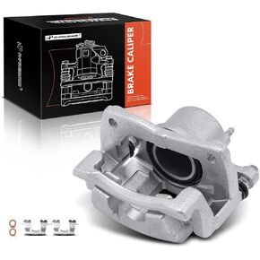 A-Premium Disc Brake Caliper Assembly with Bracket Compatible with Scion xB 2004-2006, xA 2004-2006 - Front Right Passenger Side