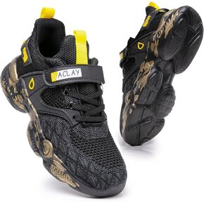 Boys Girls Sneaker for Little/Big Kid Running Shoes Lightweight Breathable Anti-Slip Sports Shoes