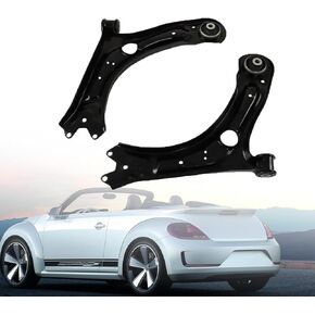 munirater 2Pcs Front Control Arm Set with Bushing Replacement for 2012-2021 Passat 2012-2019 Beetle 561407151A 561407152A